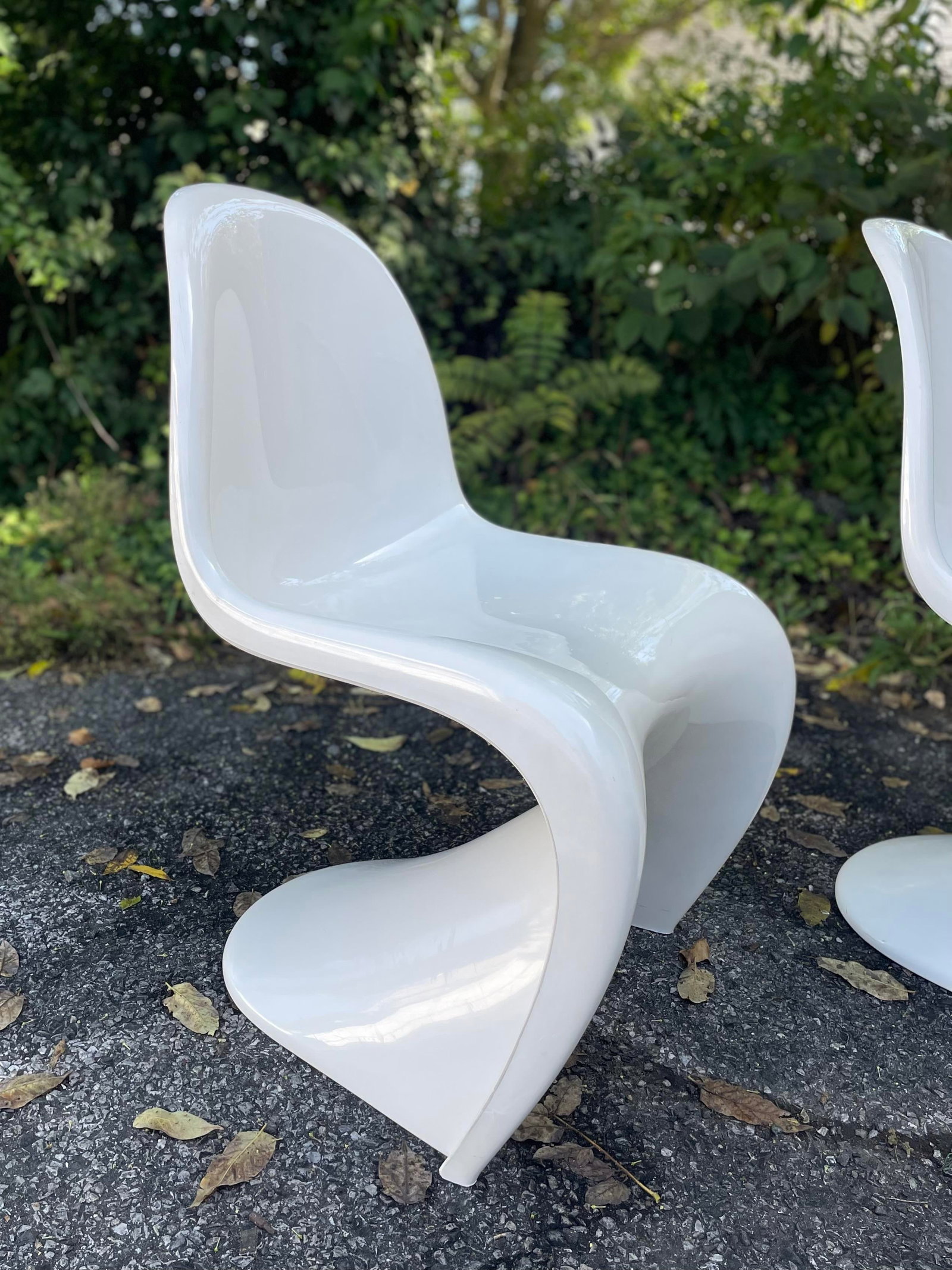 Vintage 1970s Verner Panton Herman Miller Fehlbaum Production S Chairs - a Pair - 6