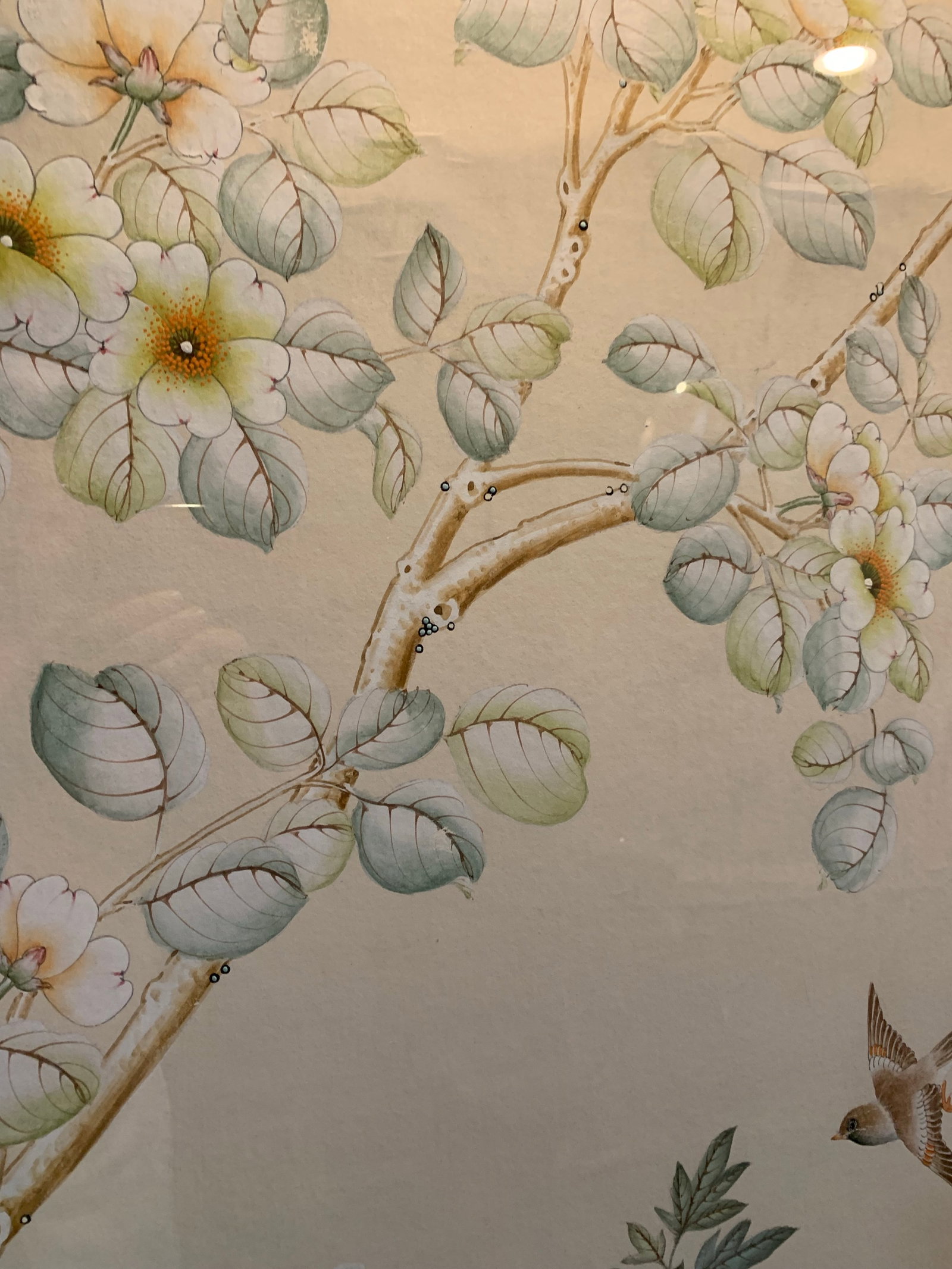 1980's Vintage Gracie Wallpaper Panel - 7