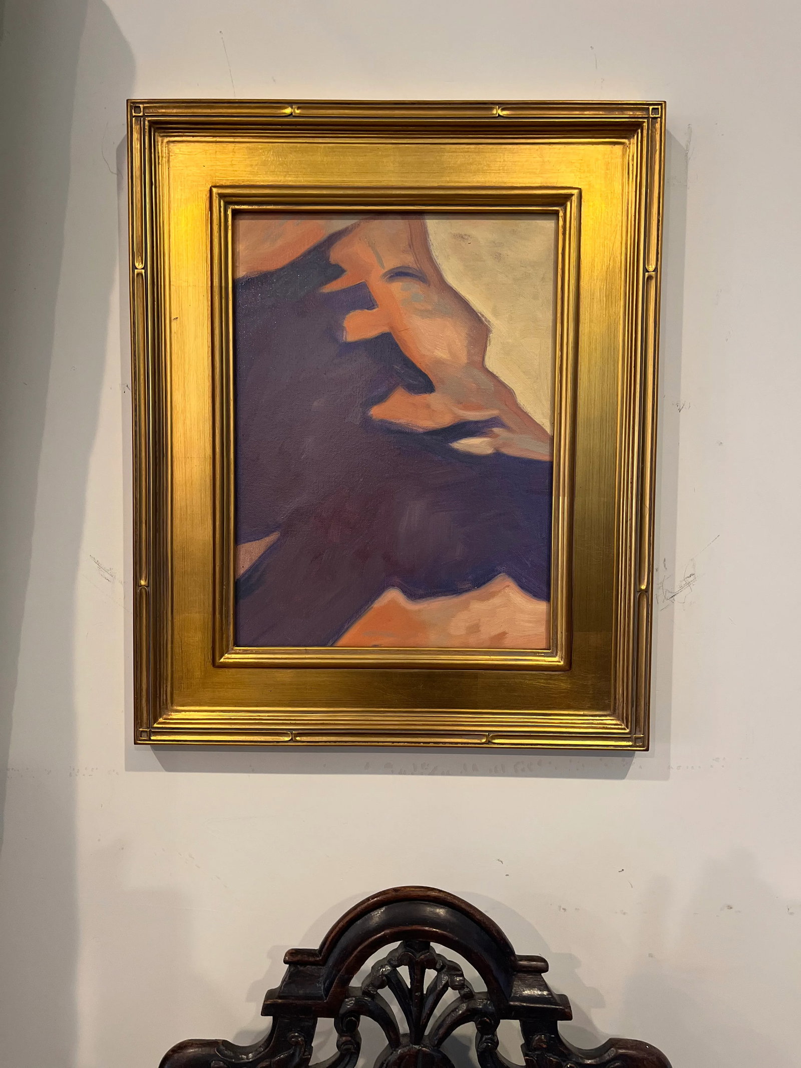 Ode to Dixon III Contemporary Original Abstract Southwest Landscape Oil Painting by Palmer Saylor - 2