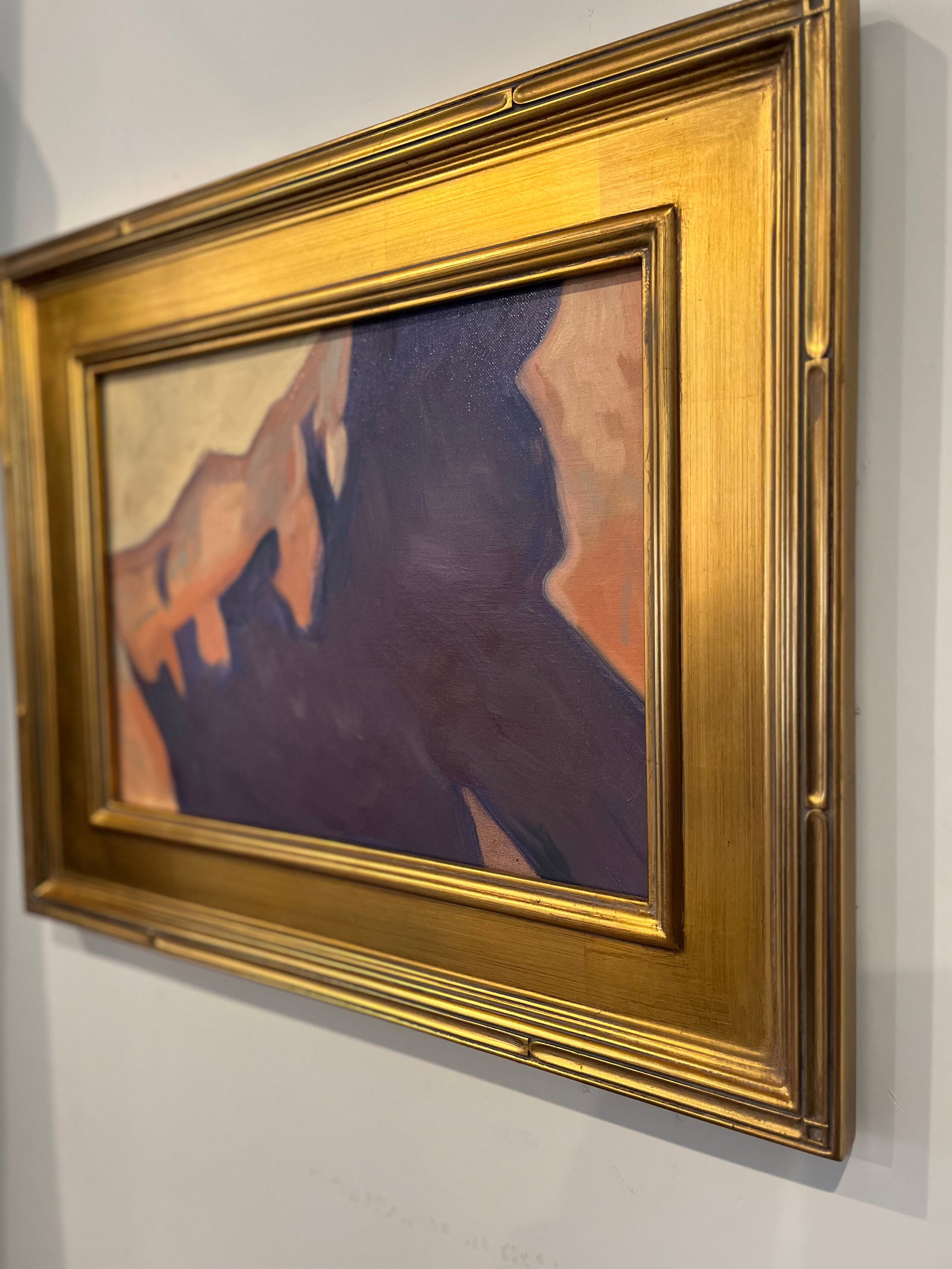 Ode to Dixon III Contemporary Original Abstract Southwest Landscape Oil Painting by Palmer Saylor - 3