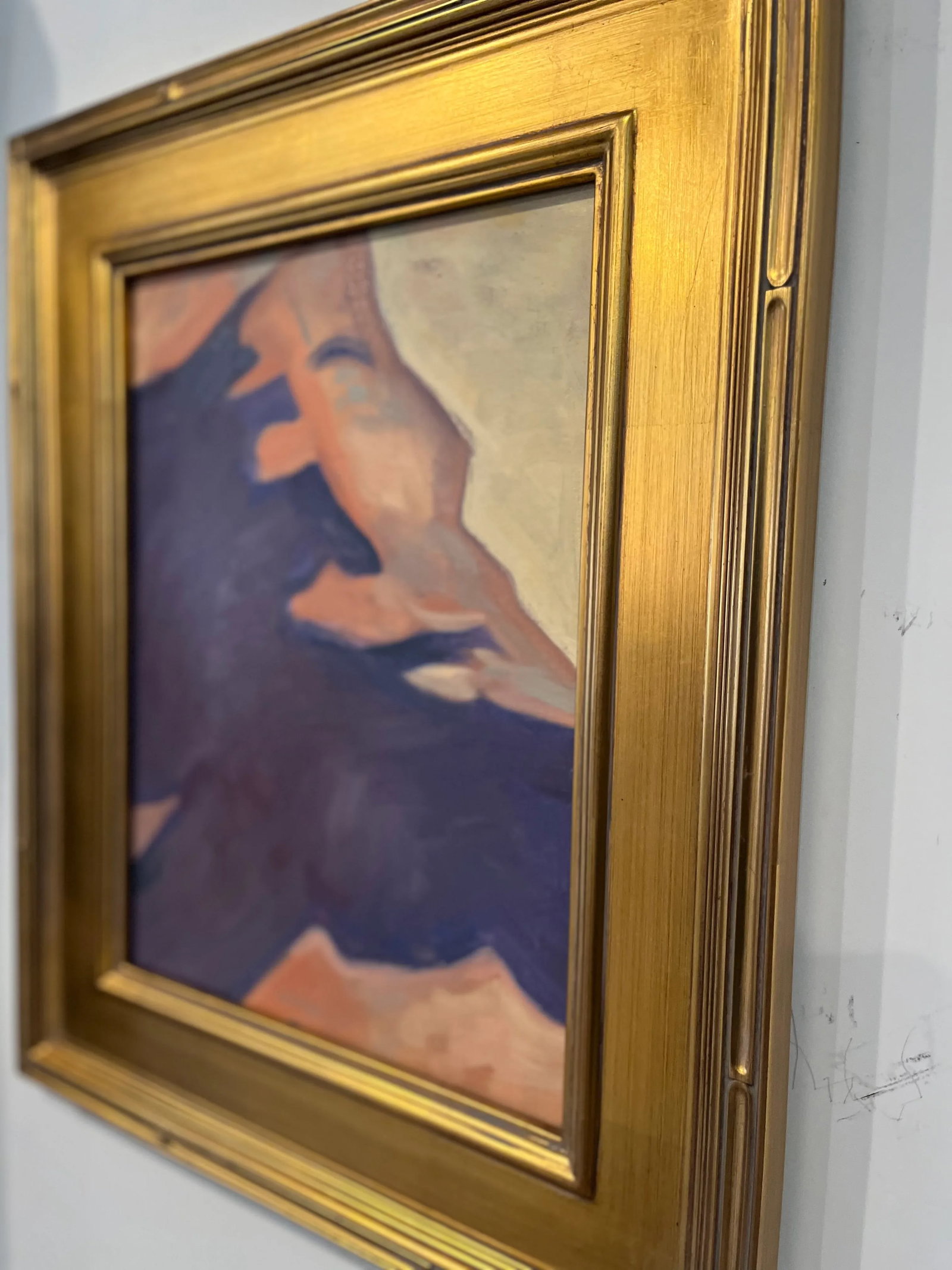 Ode to Dixon III Contemporary Original Abstract Southwest Landscape Oil Painting by Palmer Saylor - 5