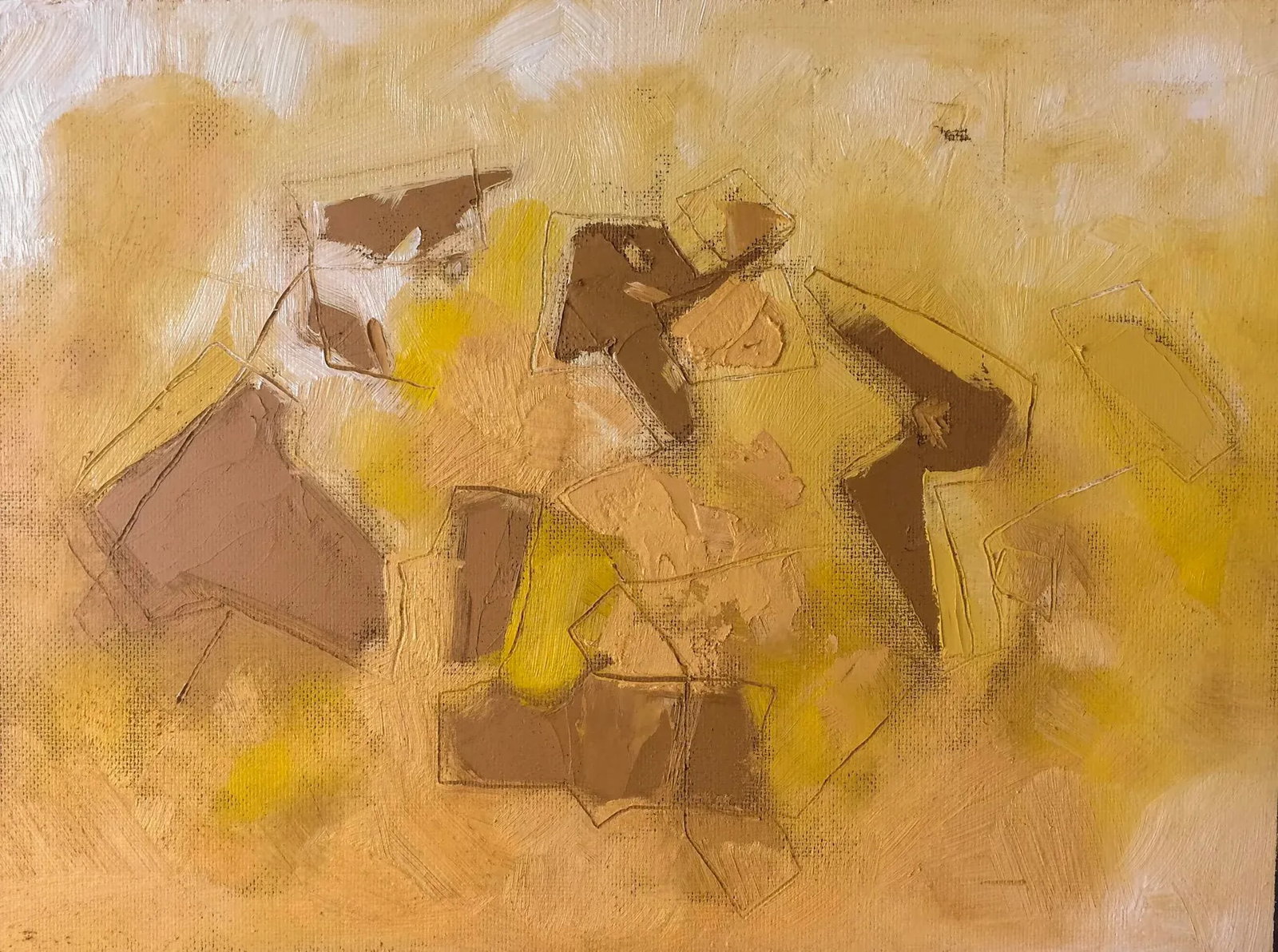 Fields of Gold' Acrylic Painting - 2