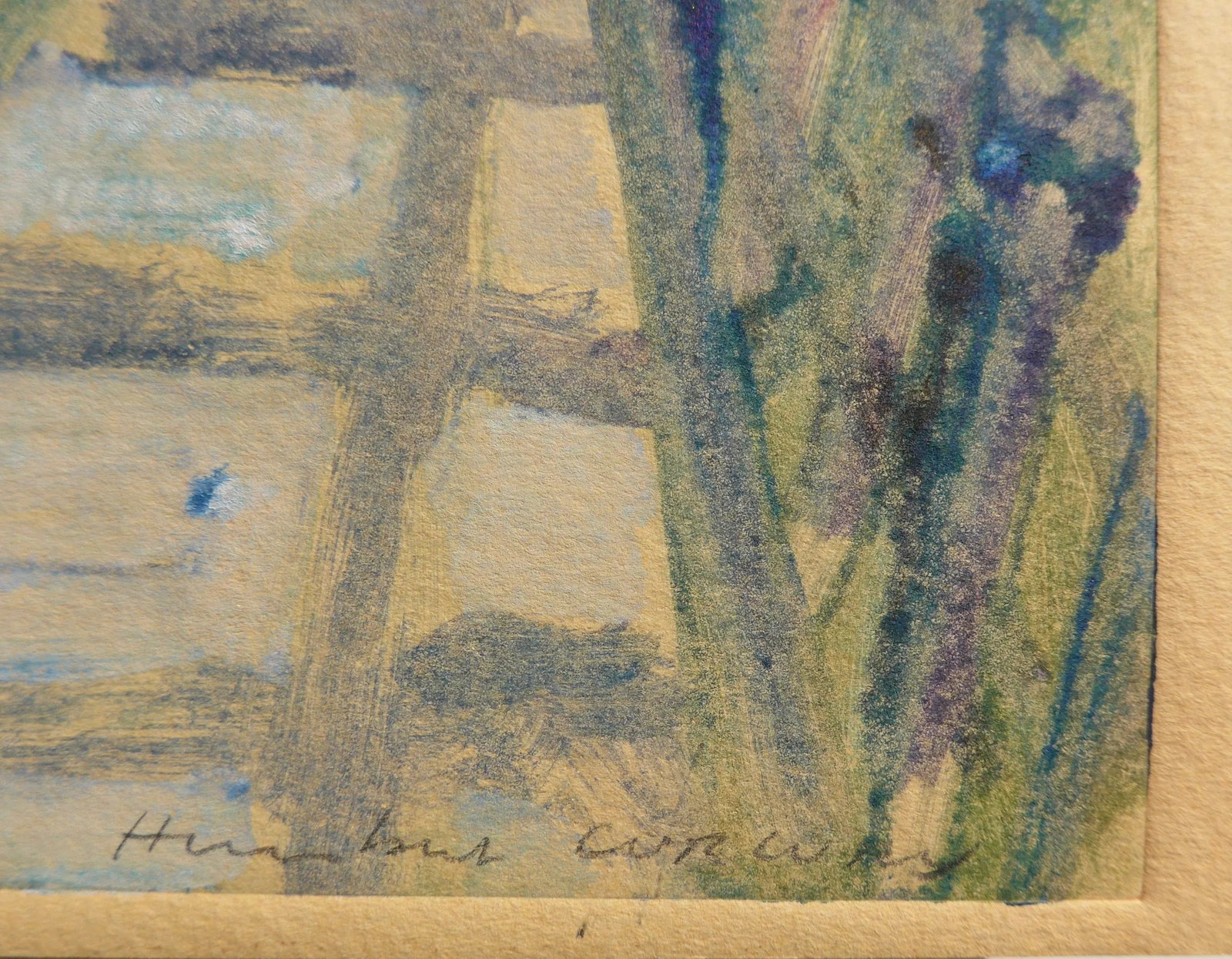 Canal St. Martin Contemporary Monotype by Humbert Curcuru - 3