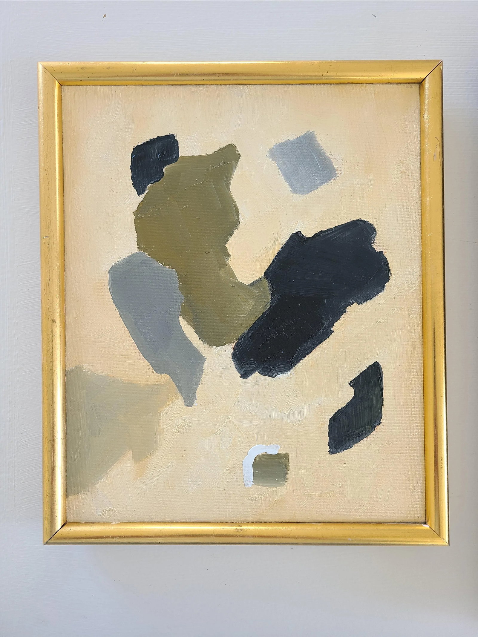 2023 "Happily Ever After" Christine Frisbee Small Abstract Expression Framed Painting - 7