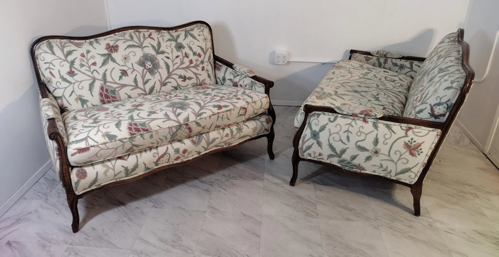 1960s French Style Settes - a Pair - 4