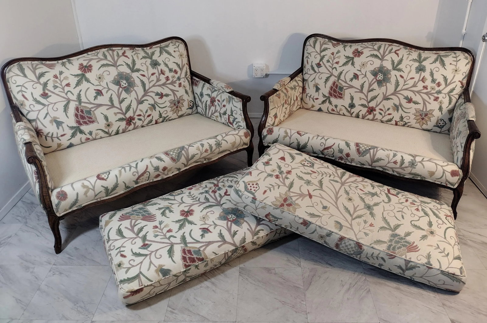 1960s French Style Settes - a Pair - 5
