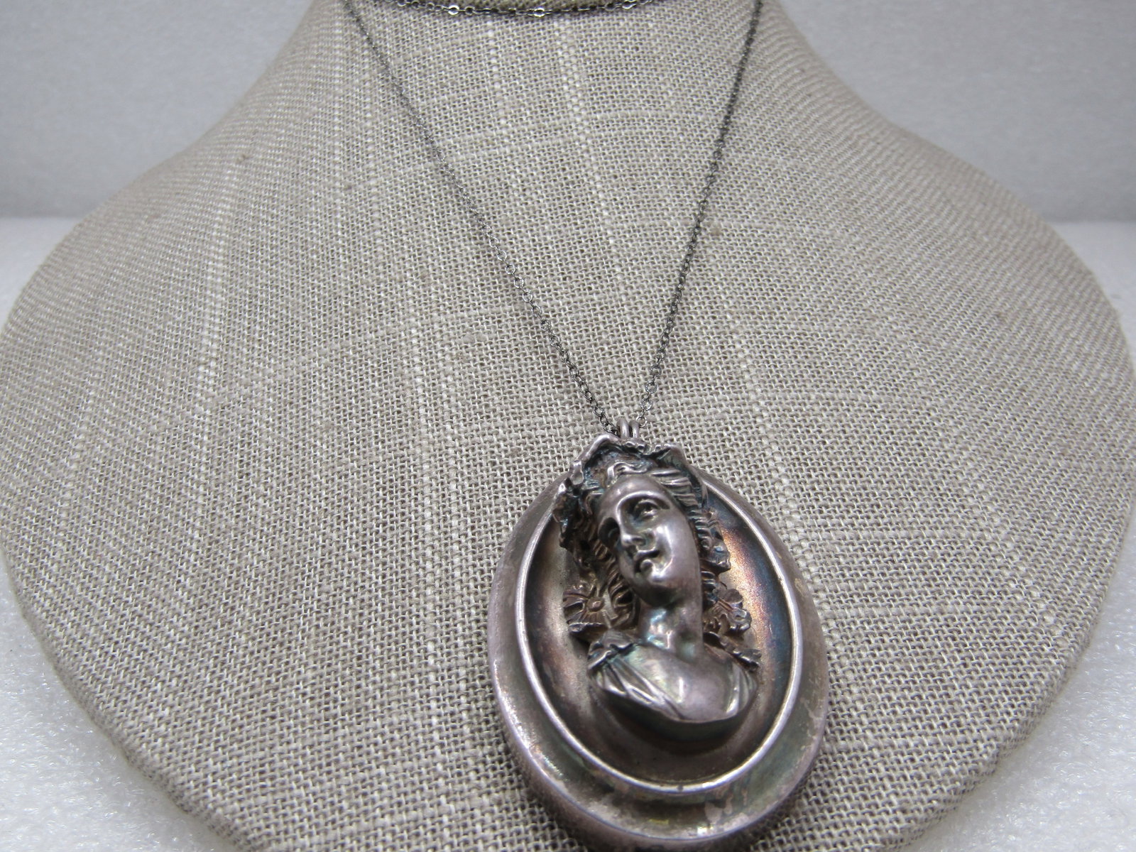 Vintage .999 Henry Winograd Charlotte Pendant - 3