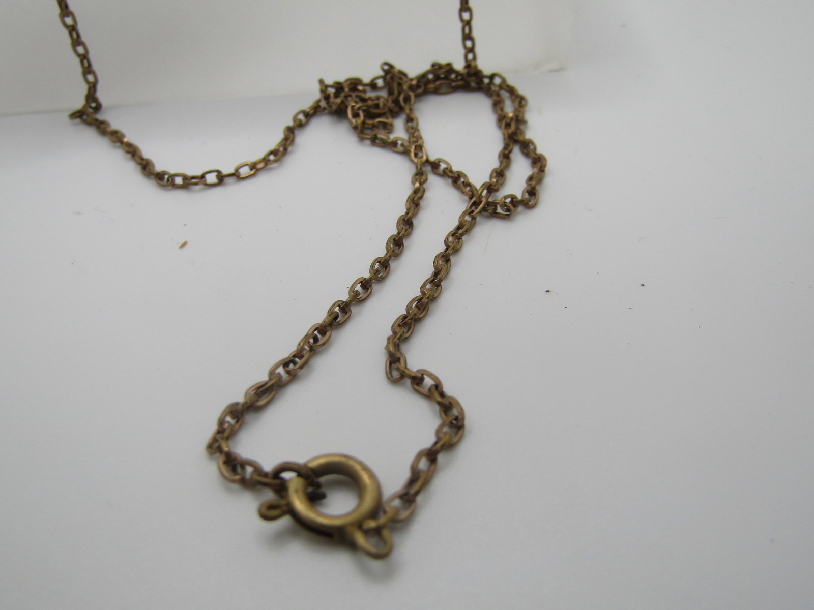 Vintage Floral Cameo Style Necklace, 26" - 7
