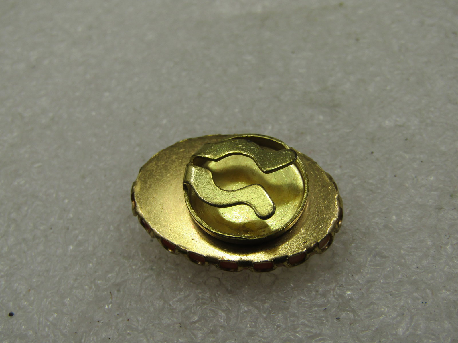 Vintage Cameo Button Cover, 1960's - 4