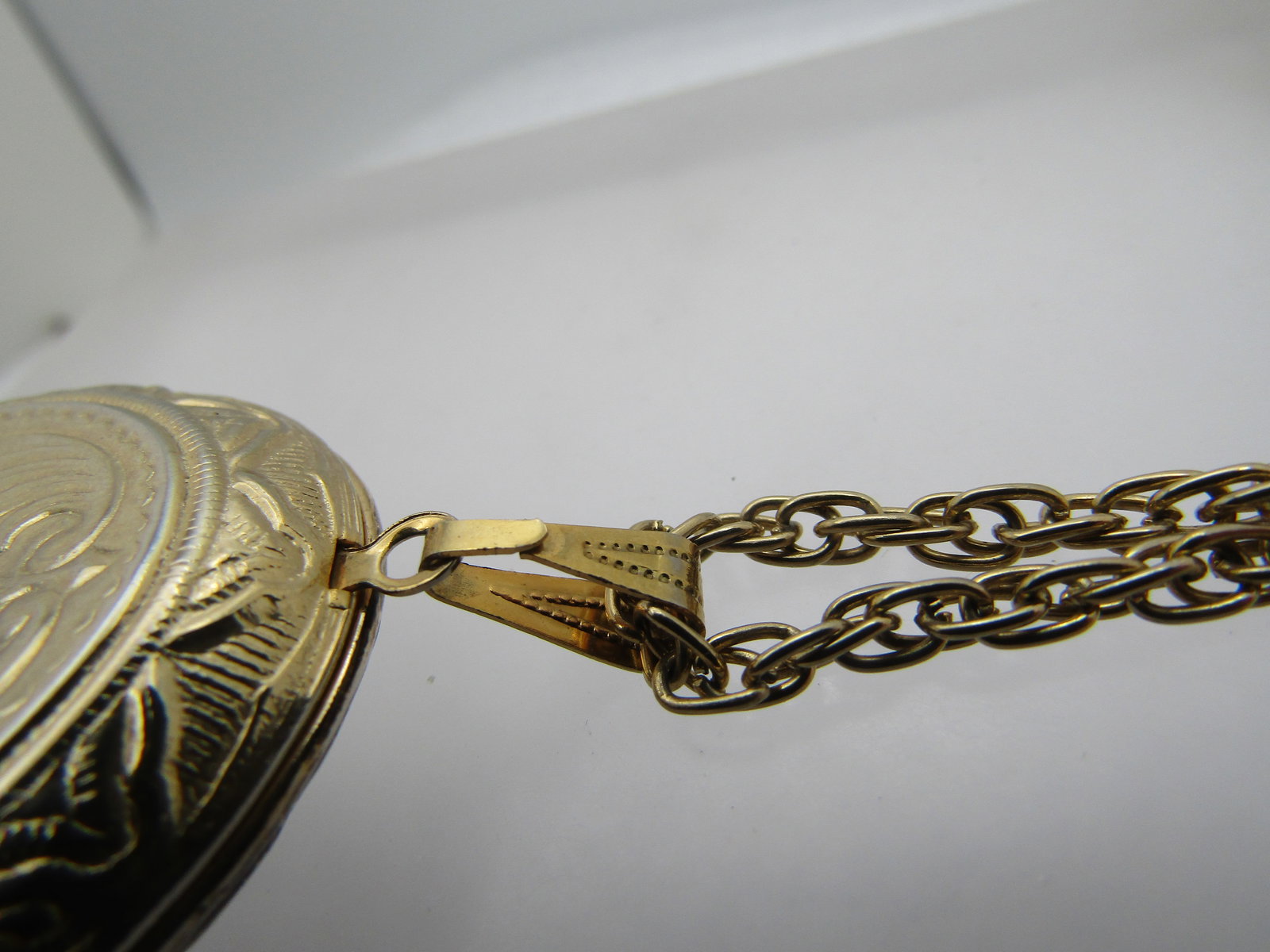 Vintage Painted Ships Locket Necklace, 24", 1960's - 9