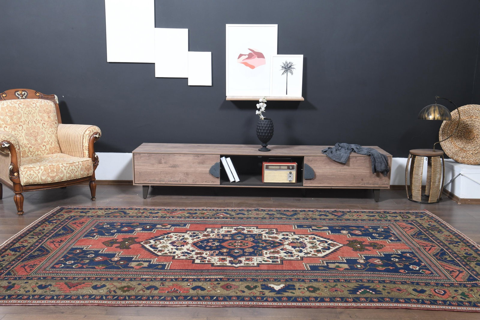 6x11 VIBRANT INDTRICATE RUG - 3