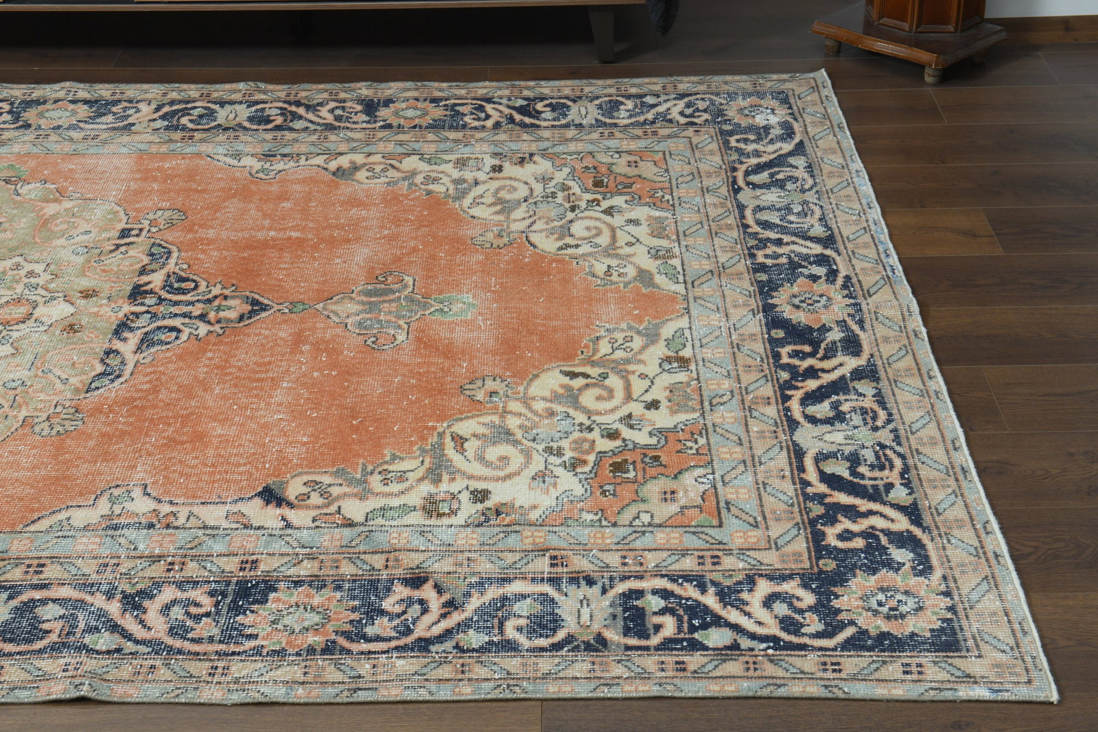 6'6x10'7 ft, ORANGE LUXURY DeCOR - 7
