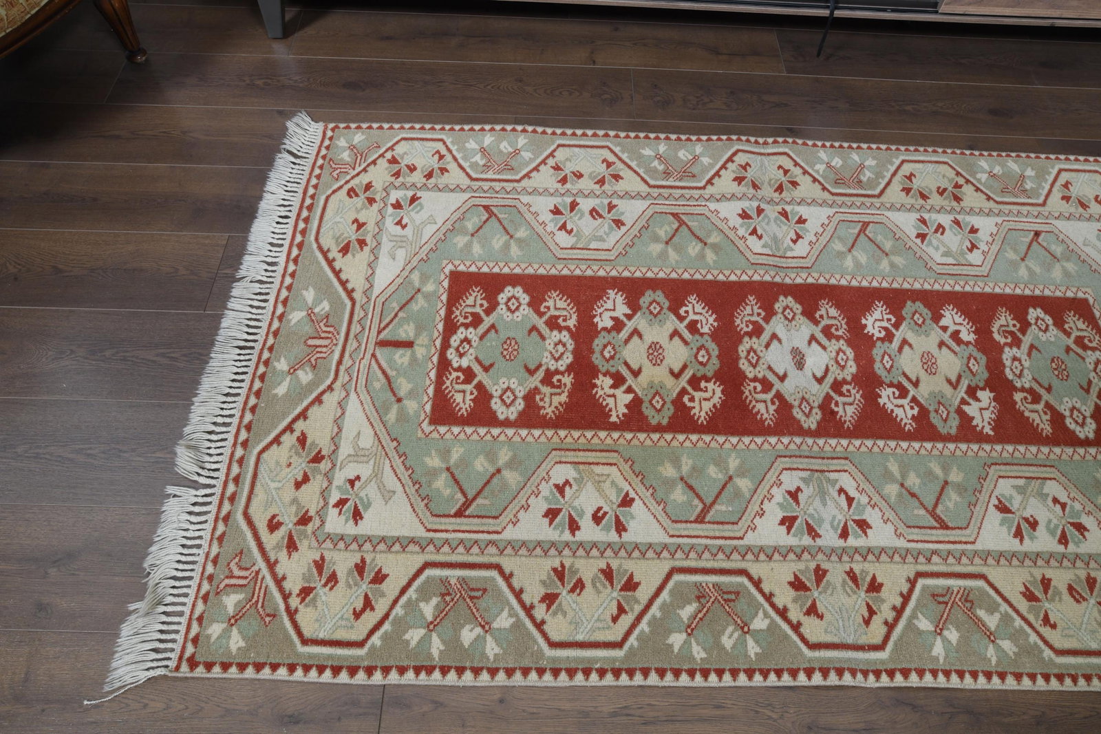 6'7x9'8 ft, SPRING DECOR, Floral Turkish Rug - 2