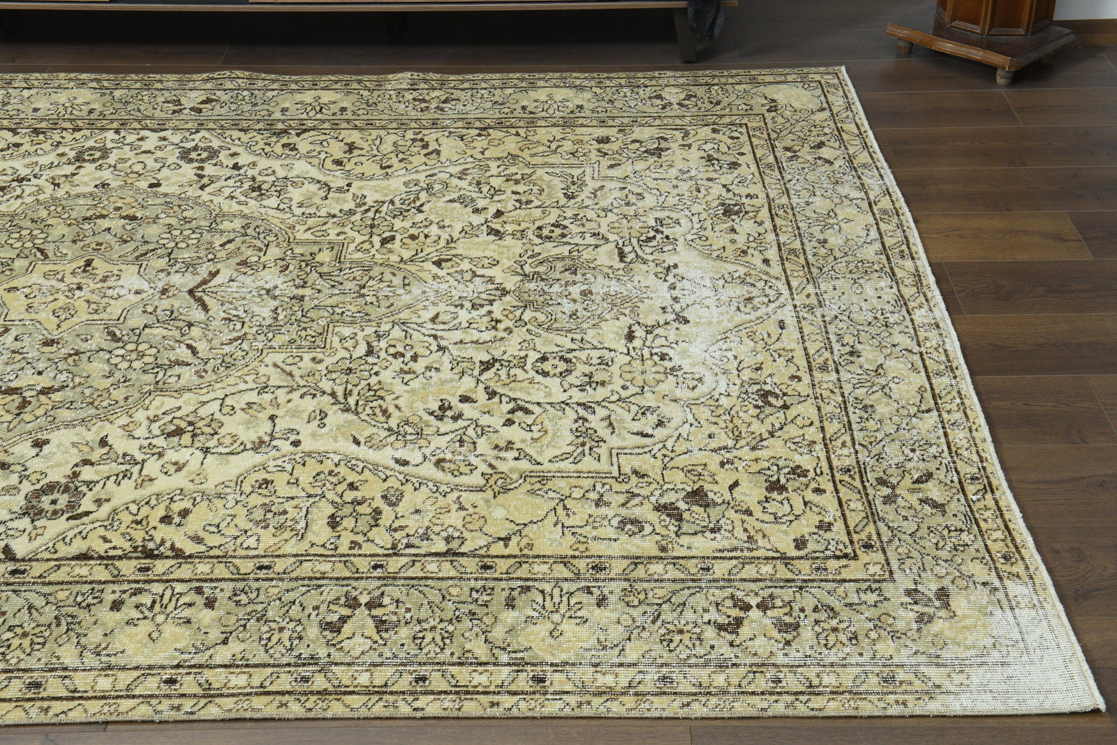 7x10 Rug, BEIGE TURKISH RUG - 2