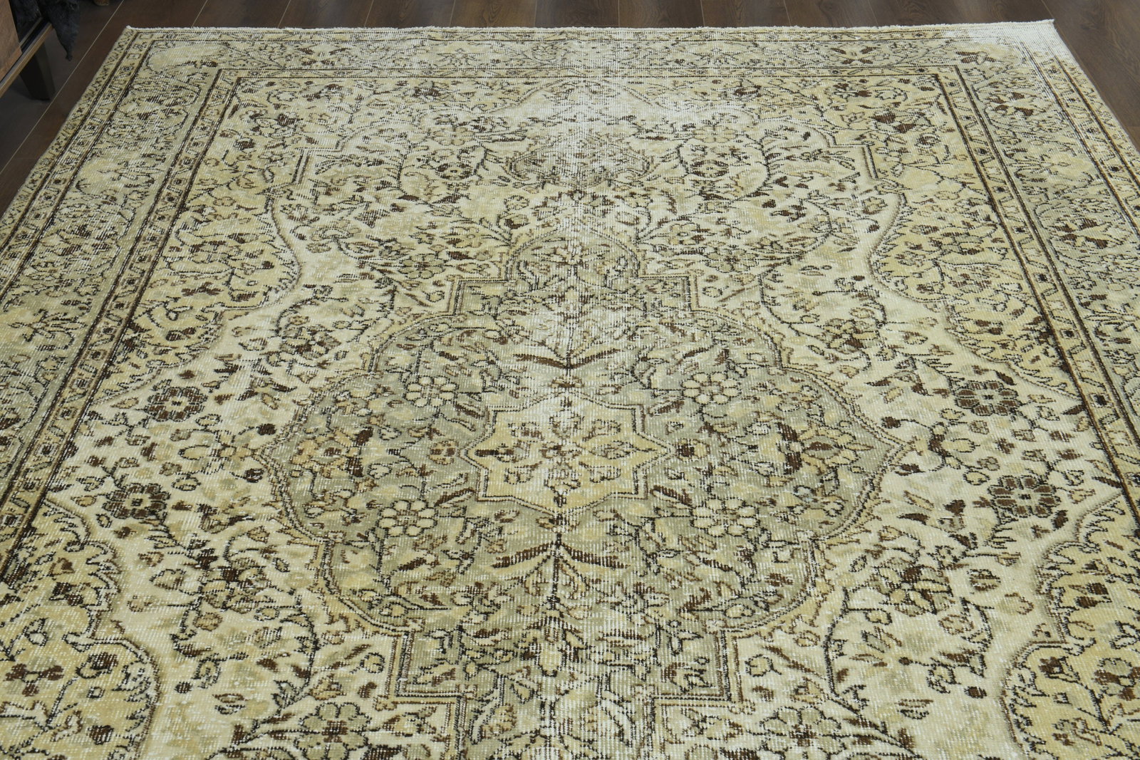 7x10 Rug, BEIGE TURKISH RUG - 5