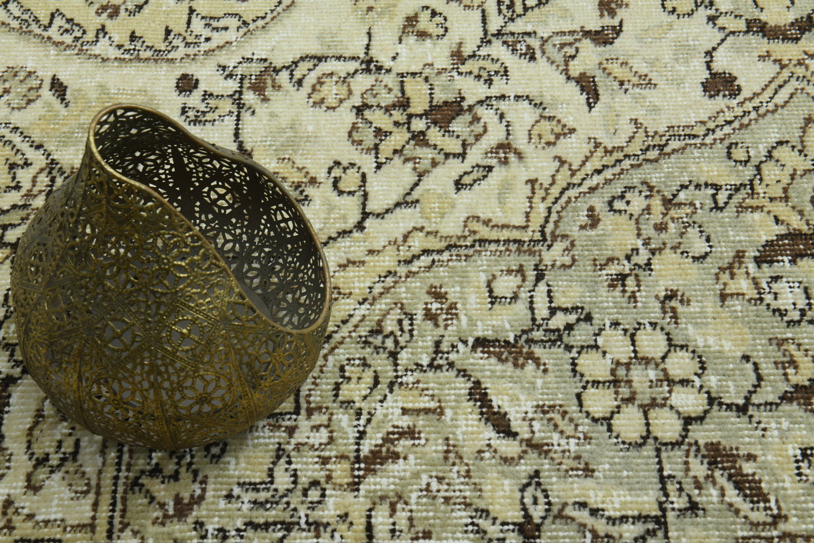 7x10 Rug, BEIGE TURKISH RUG - 8