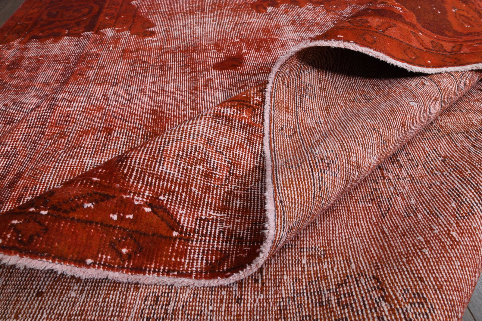 8x10 FADED ORGANIC WOOL - 3