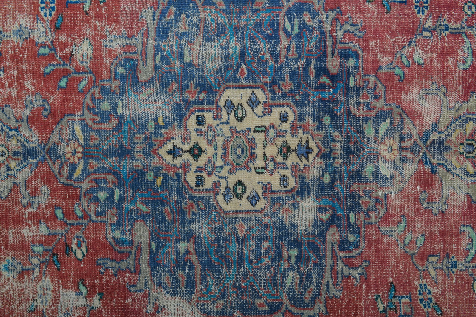 7'6x10'7 PINK TURKISH RUG - 5