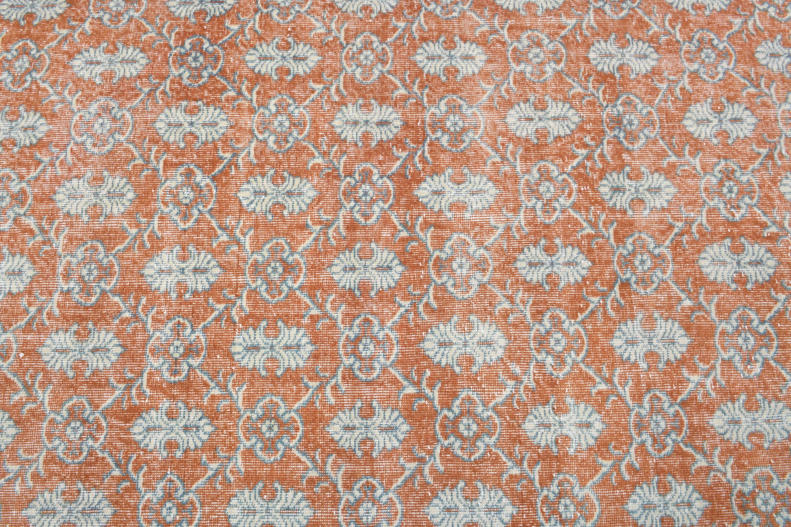 7'2x10'5 ft, IKAT RUG, TURKISH Rug, Vintage - 5