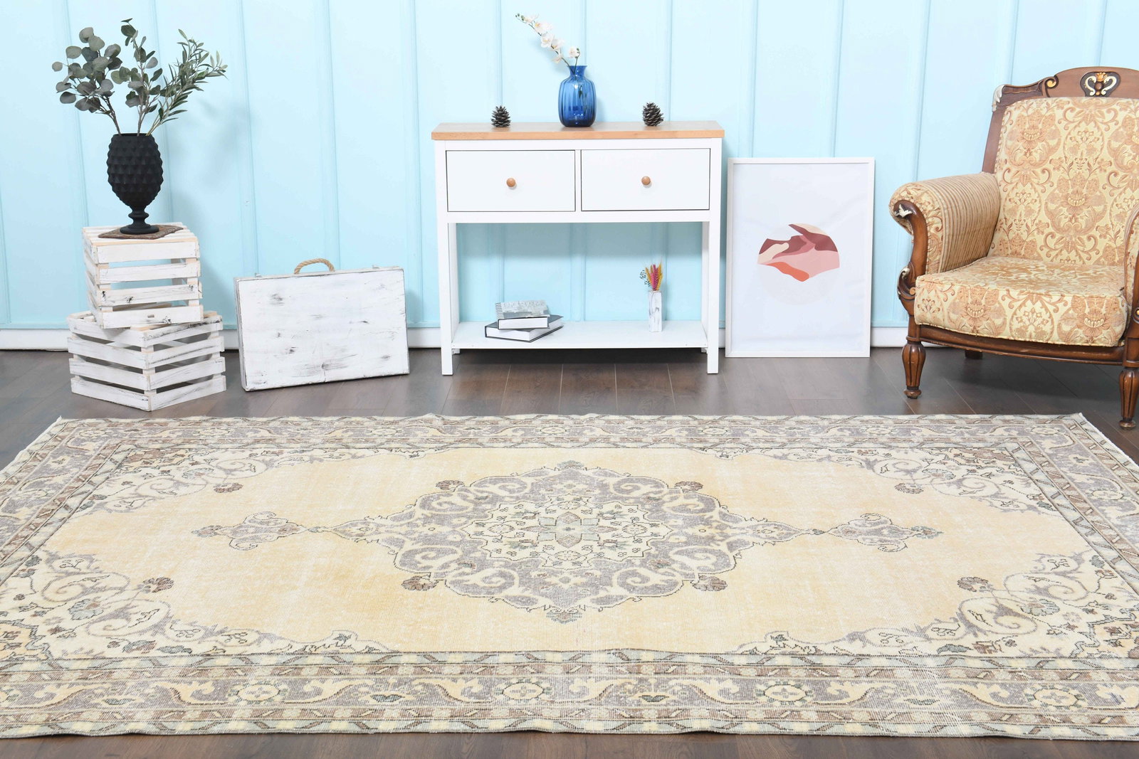 6'7x10'6 ft, LIVING ROOM RUG - 6