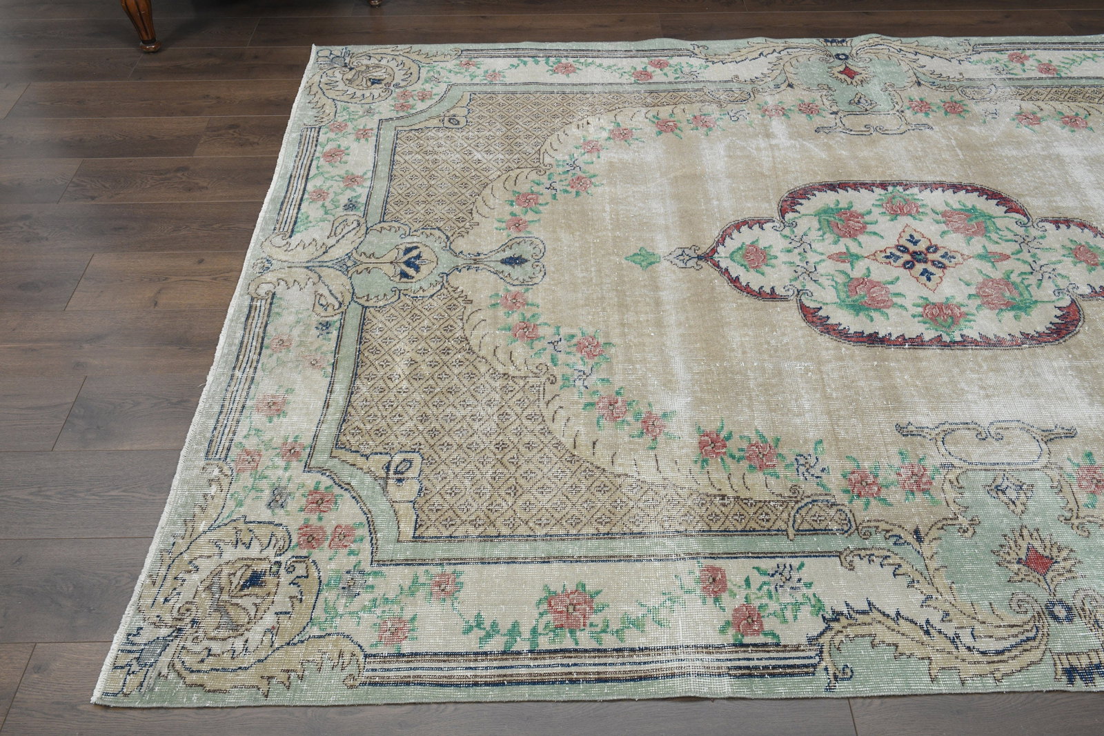 6'6x9'8 ft, FLORAL LUXURY VINTAGE - 7