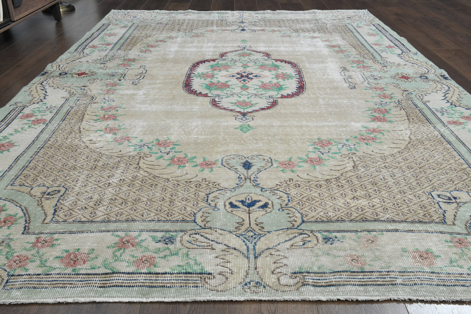 6'6x9'8 ft, FLORAL LUXURY VINTAGE - 9