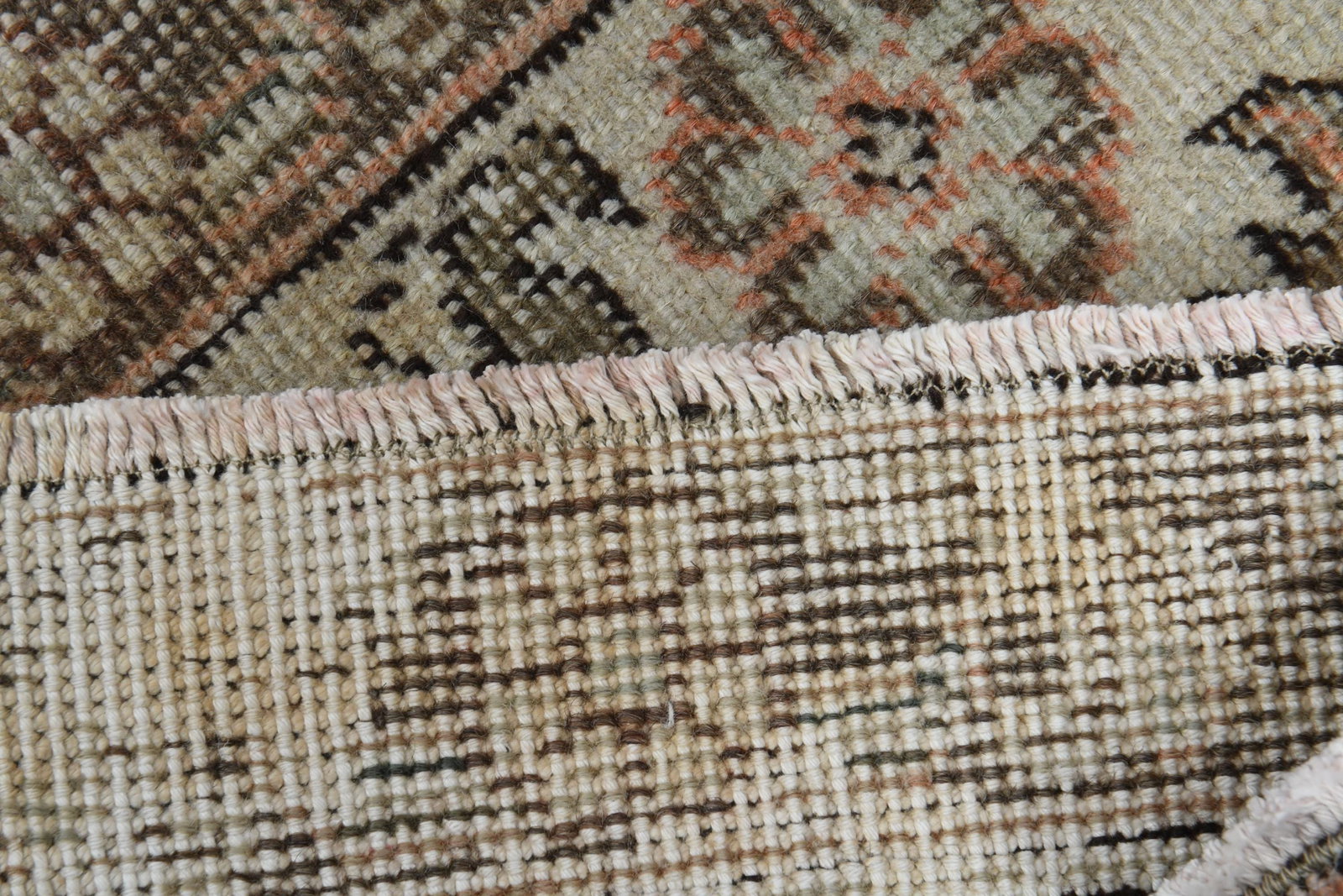 7'5x10'1 ft, VINTAGE TURKISH RUG - 3