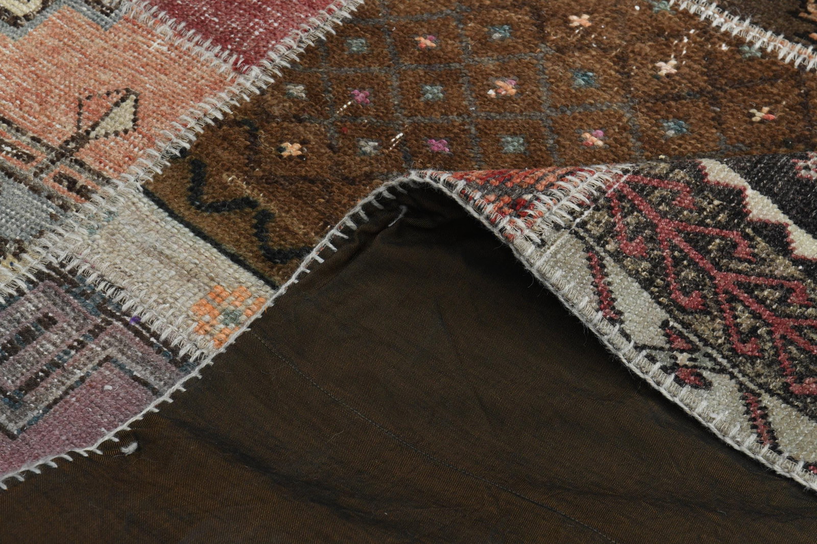 9'9x13'2 ft, PATCHWORK LARGE RUG - 3