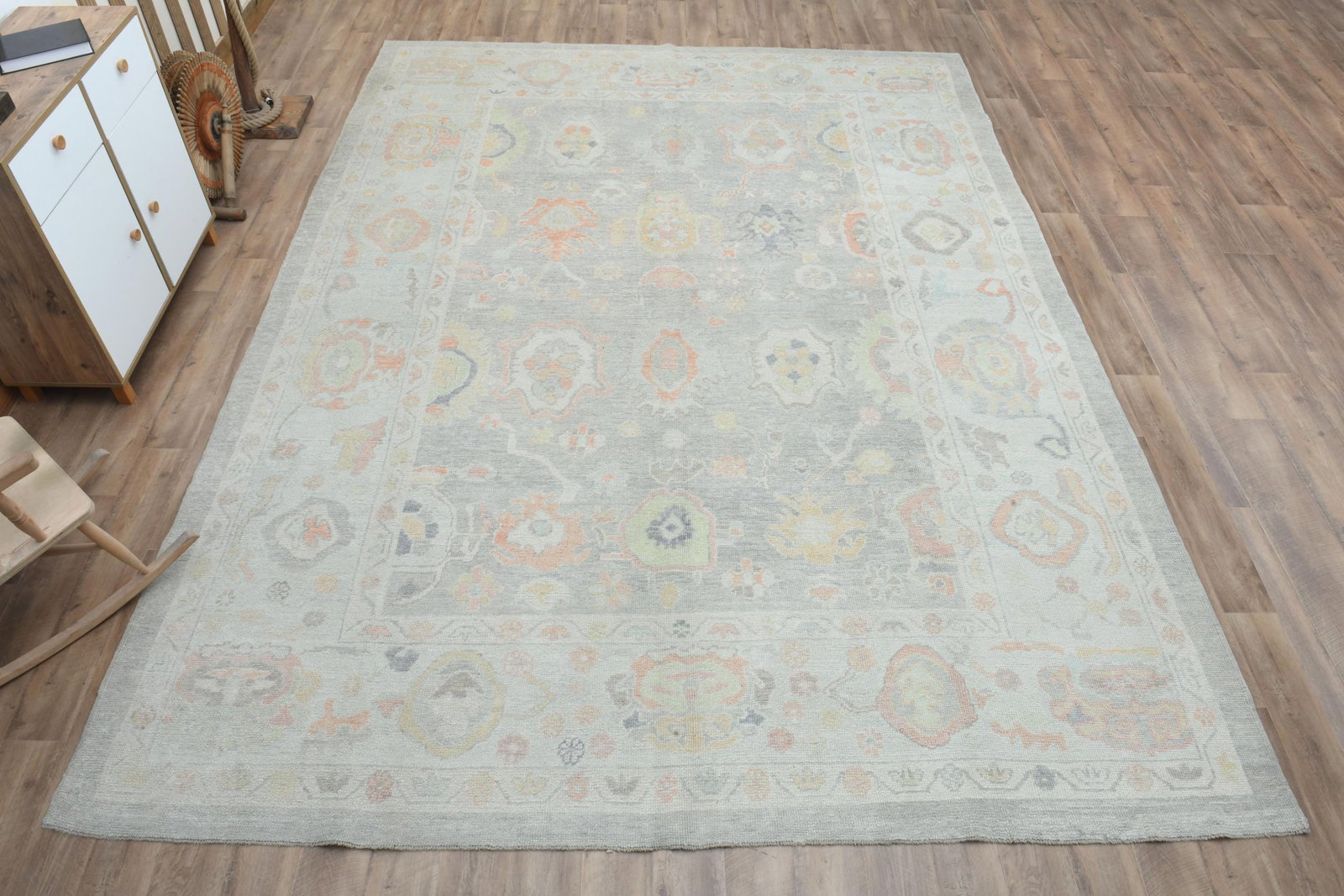 10'2x13'5 ft, BOHEMIAN OUSHAK RUG - 8
