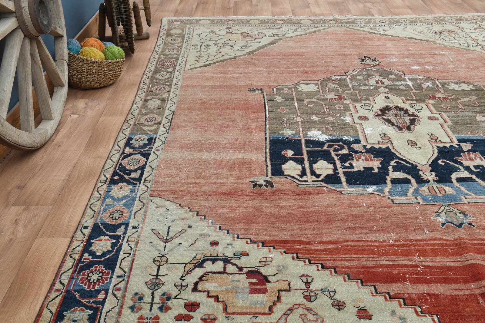 9'4x11'8 ft, PERSIAN OVERSIZED RUG - 4