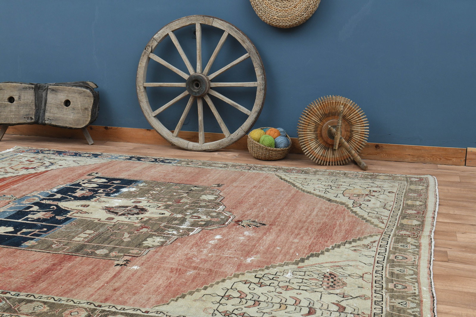 9'4x11'8 ft, PERSIAN OVERSIZED RUG - 7