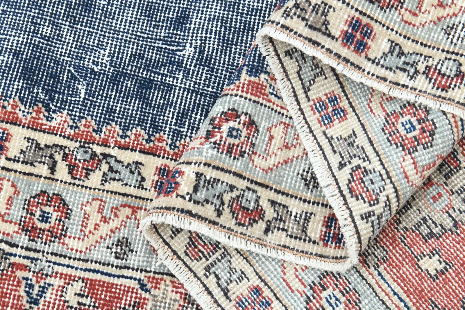 9'1x11'6 ft, COLORFUL AREA RUG - 4