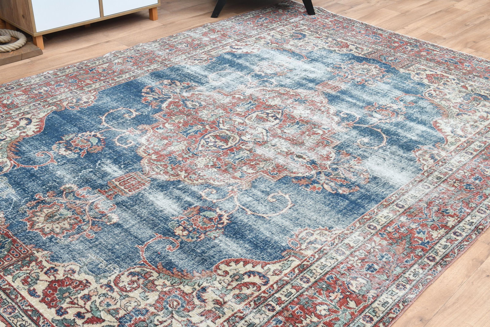 7'9x11'2 ft, PATTERNED TURKISH RUG - 5