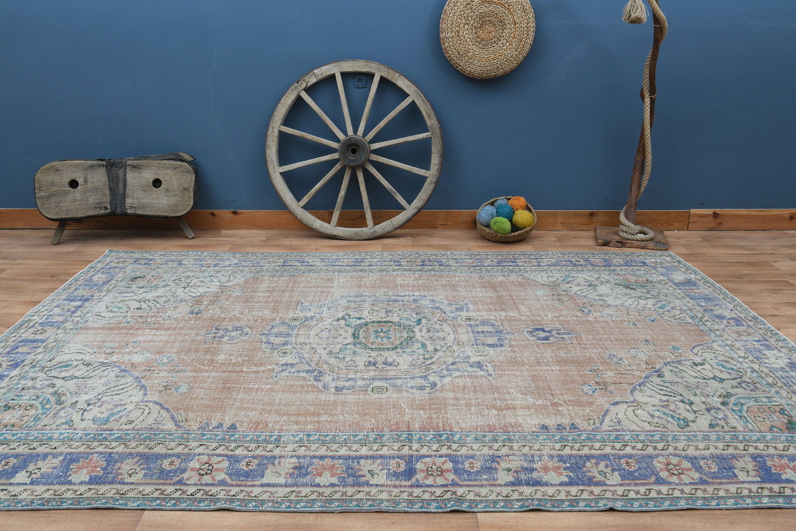 8'3x12 ft, TURKISH AREA RUG - 2
