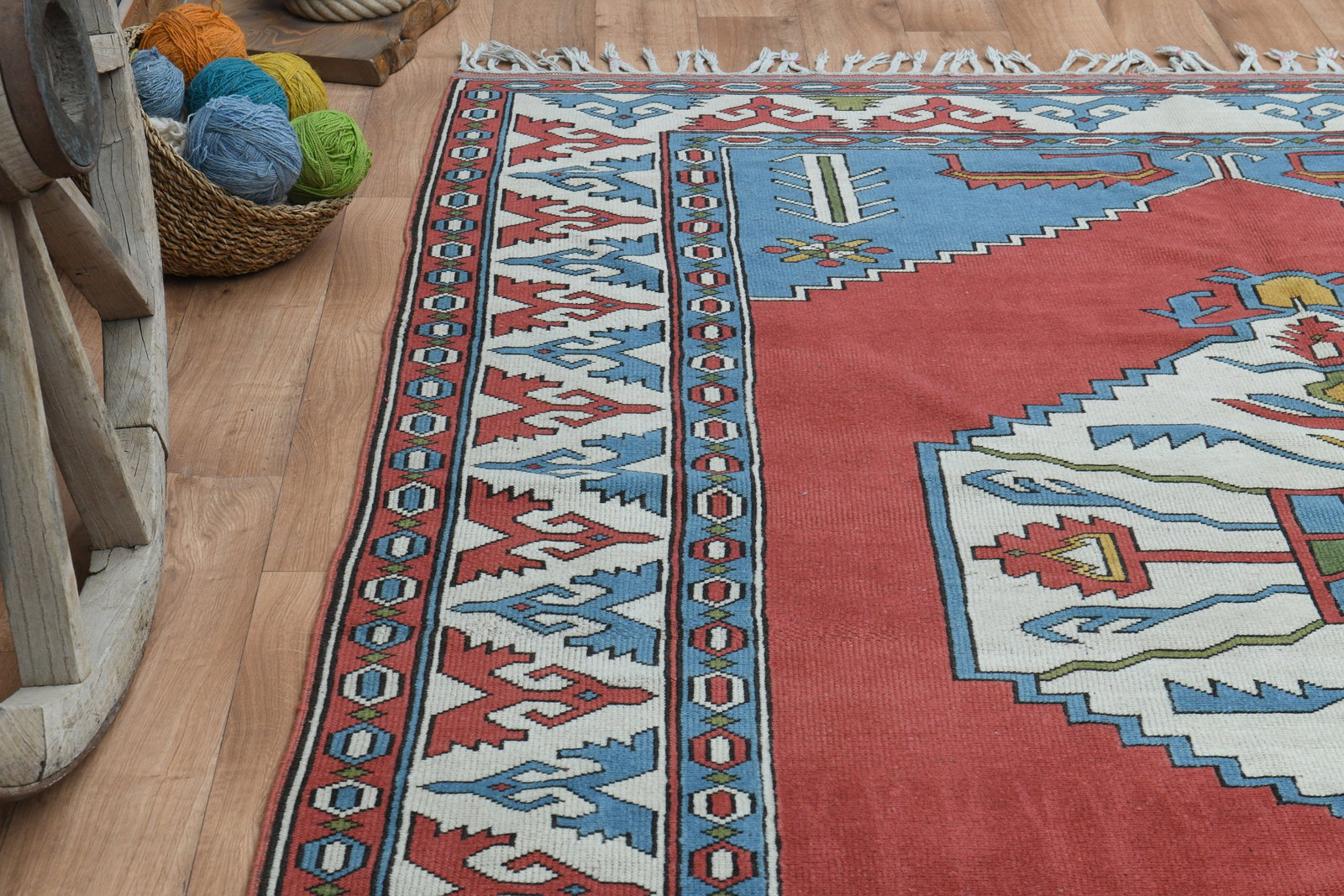 7'4x9'6 ft, TURKISH VINTAGE RUG - 3