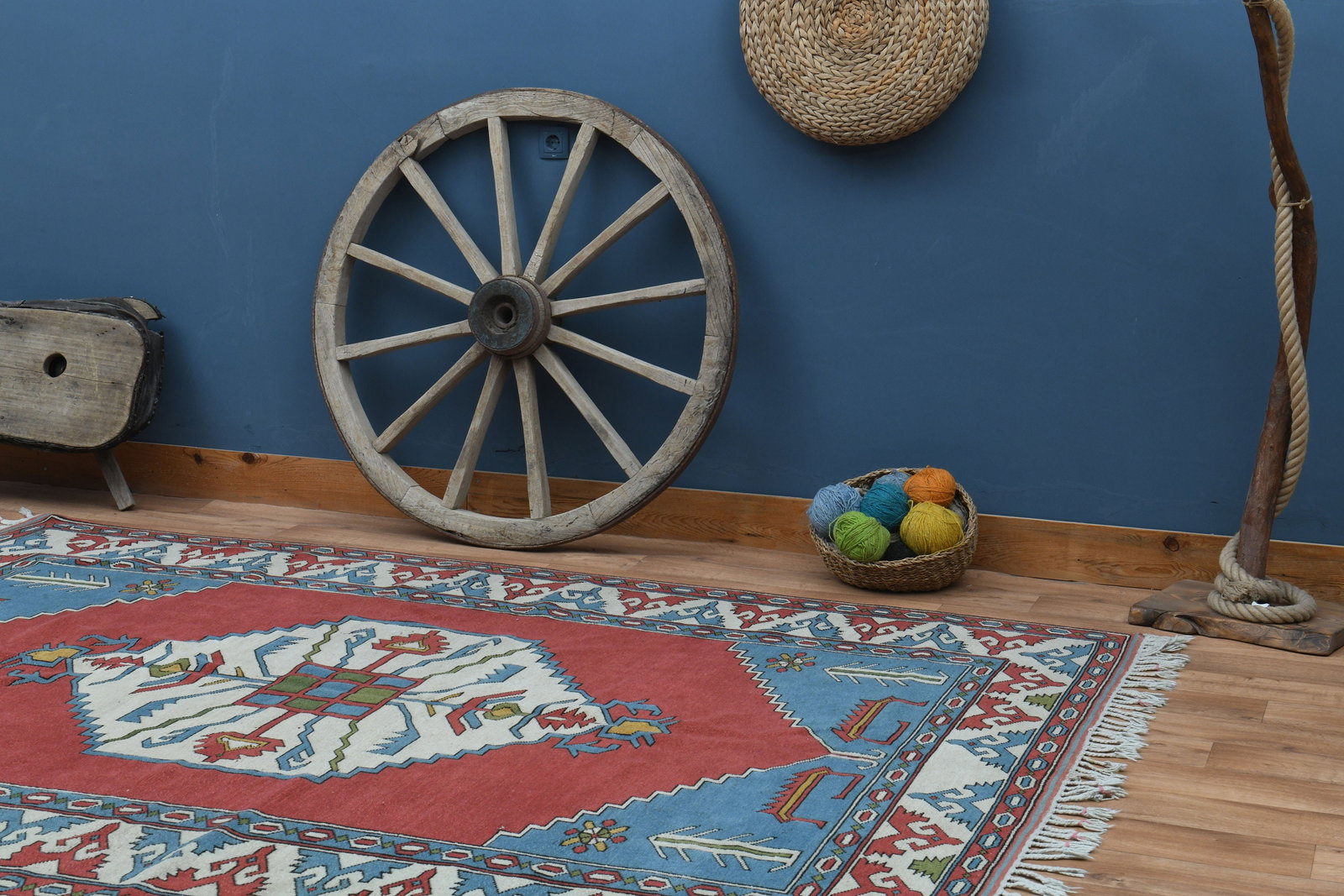 7'4x9'6 ft, TURKISH VINTAGE RUG - 6
