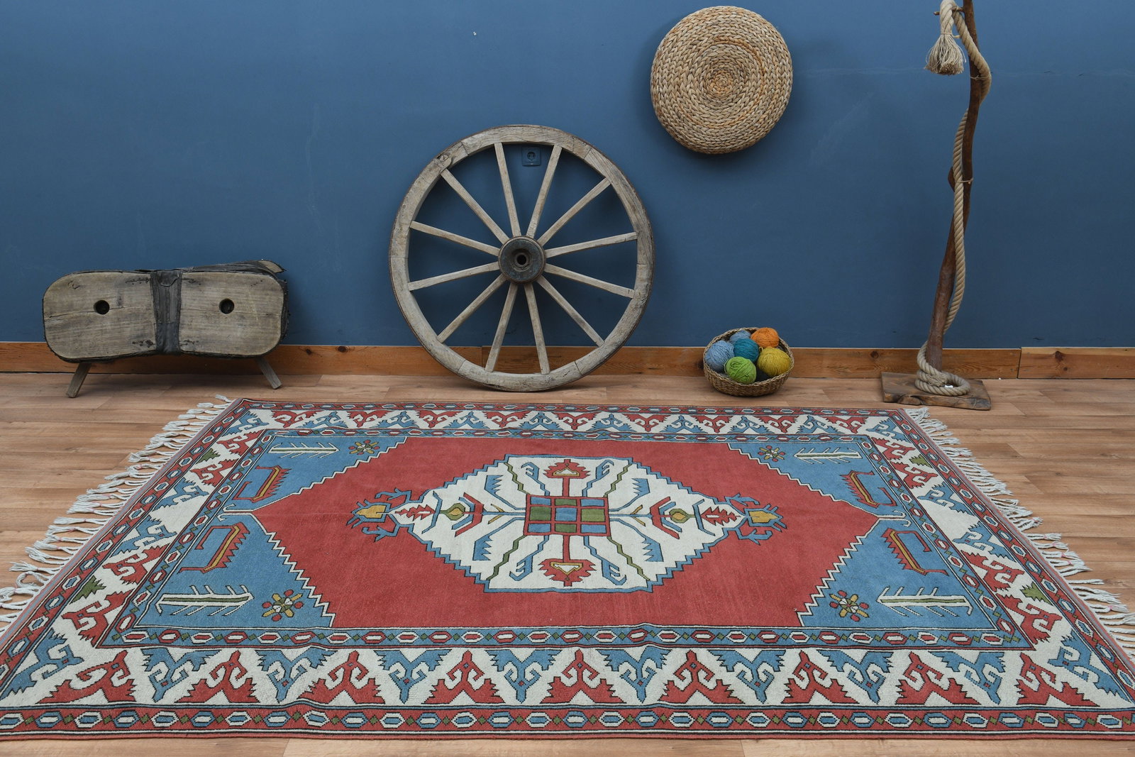7'4x9'6 ft, TURKISH VINTAGE RUG - 7