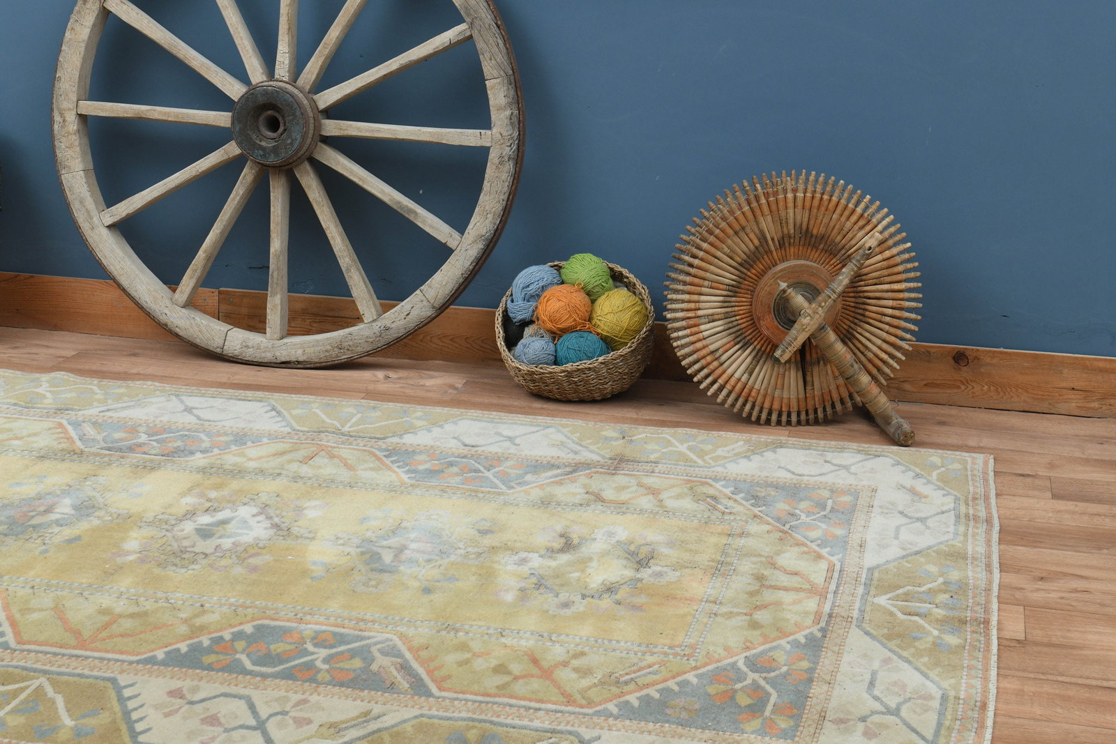 6'5x9'4 ft, YELLOW MILAS RUG - 8