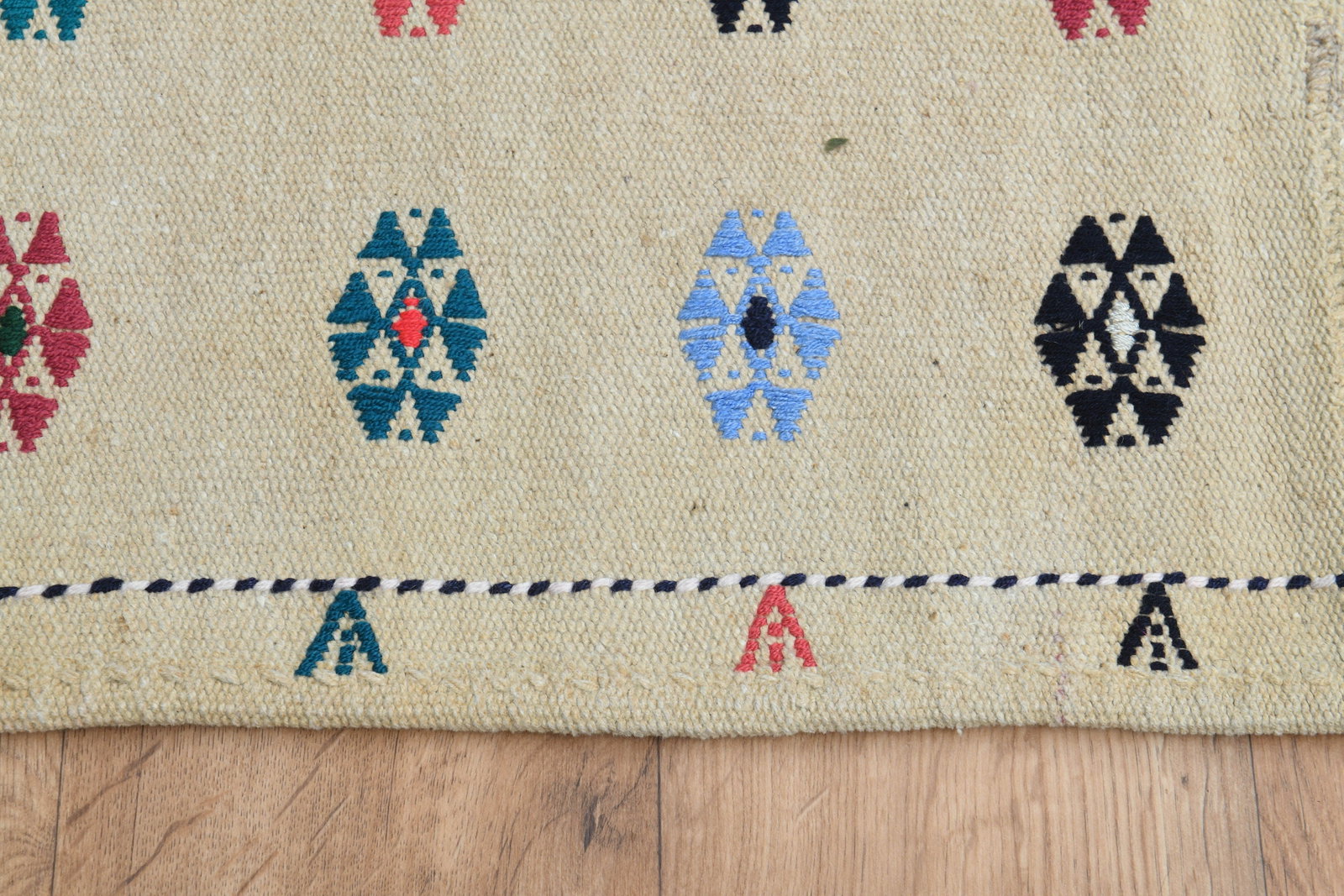 6'4x8'5 ft, FLOWERS TURKISH KILIM - 7