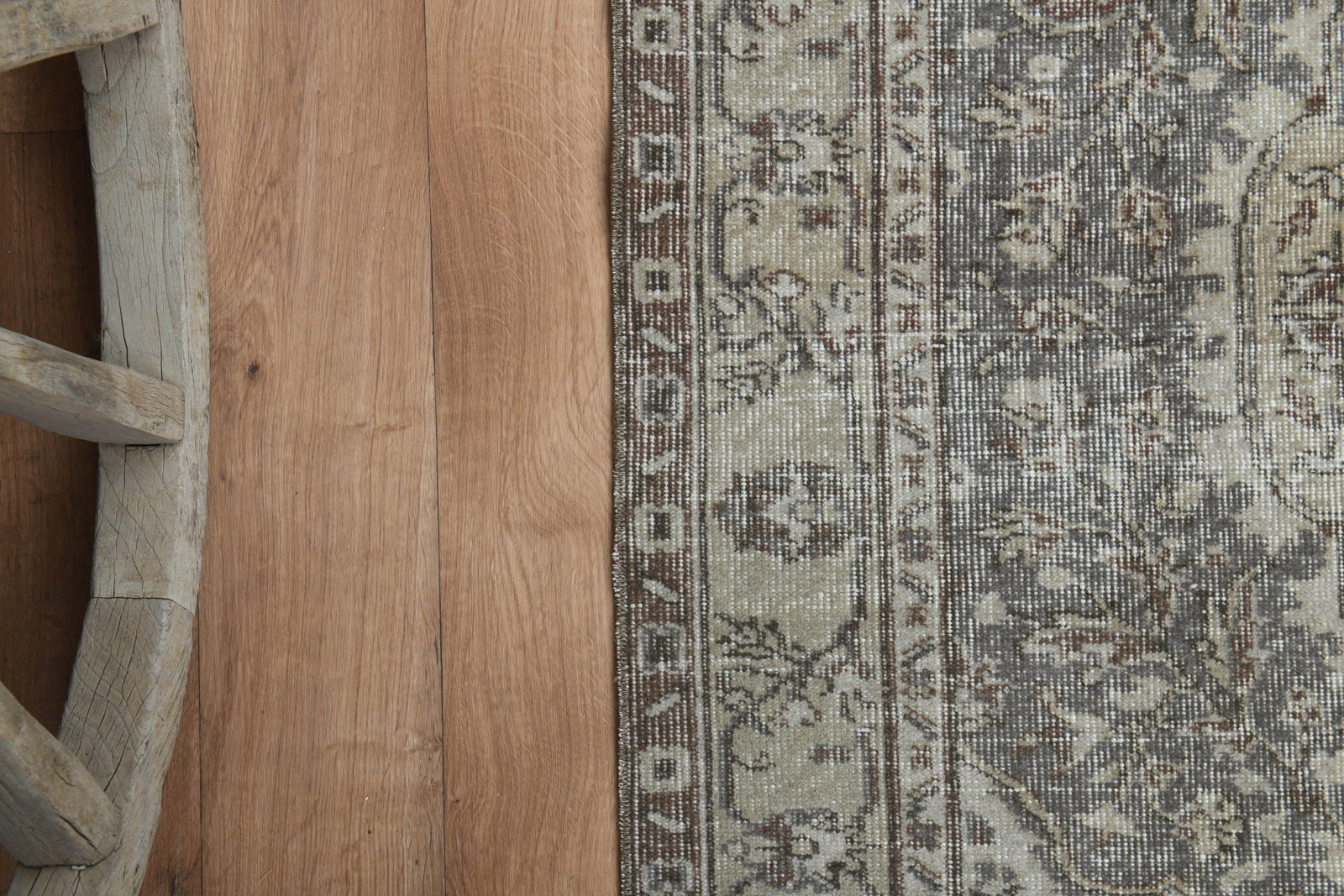 5'5x8'9 ft, BROWN BEIGE RUG - 7