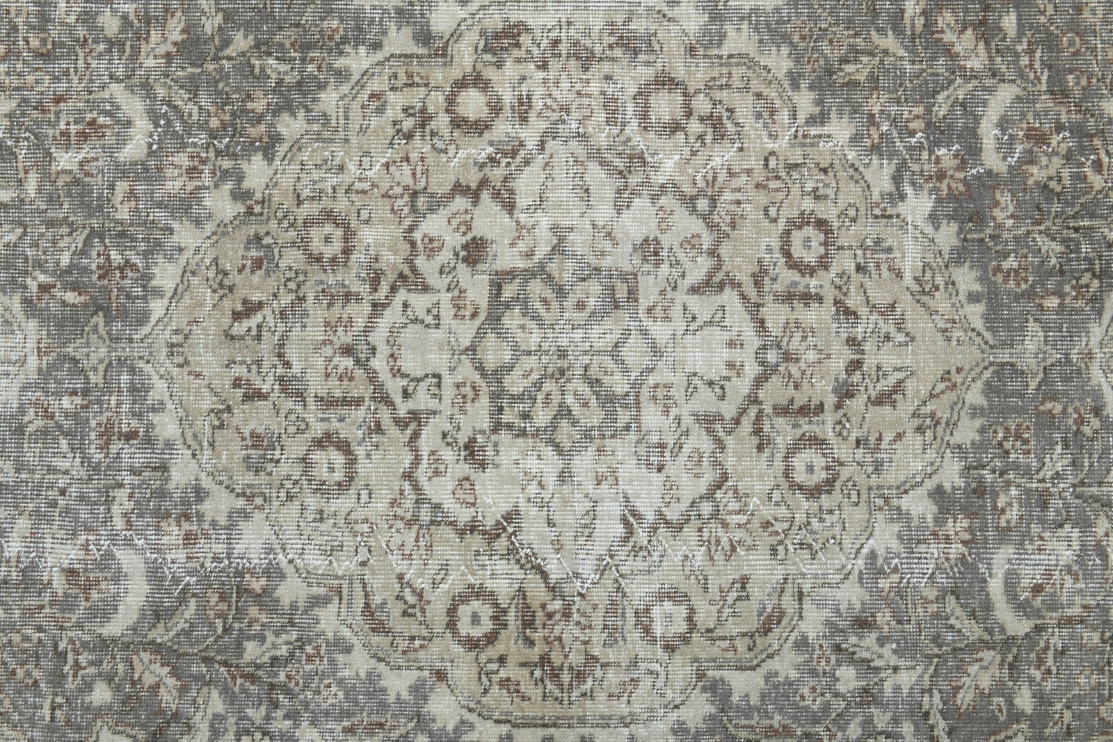 5'5x8'9 ft, BROWN BEIGE RUG - 8