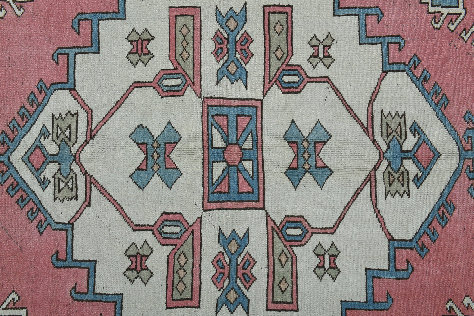 6'1x8'7 ft, PINK TURKISH ANTIQUE - 9