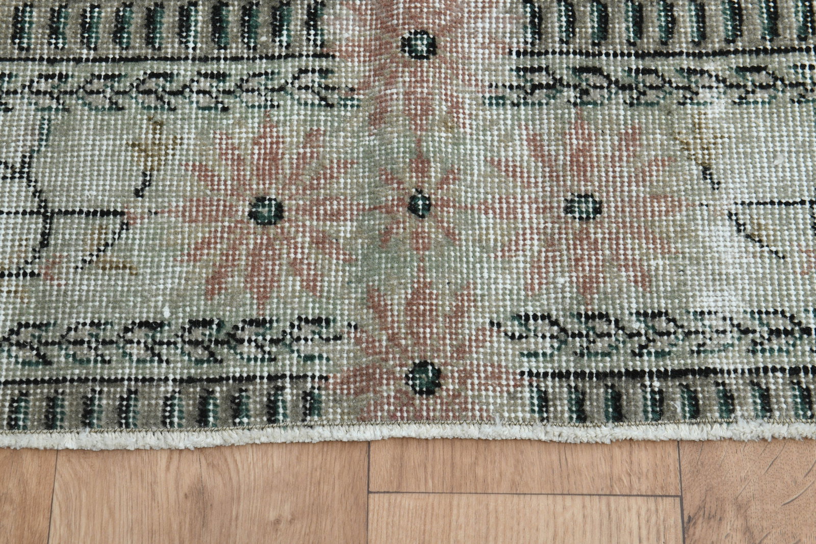 5'8x9'1 ft, BEIGE TURKISH RUG - 3