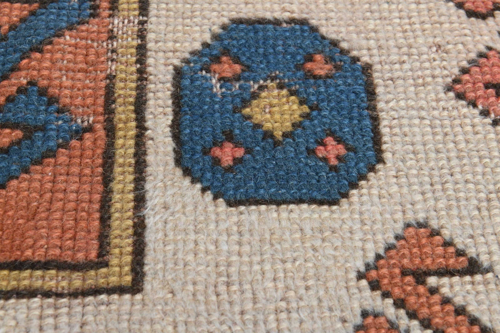 5'8x7'9 ft, Textured Bohemian Area Rug - 4