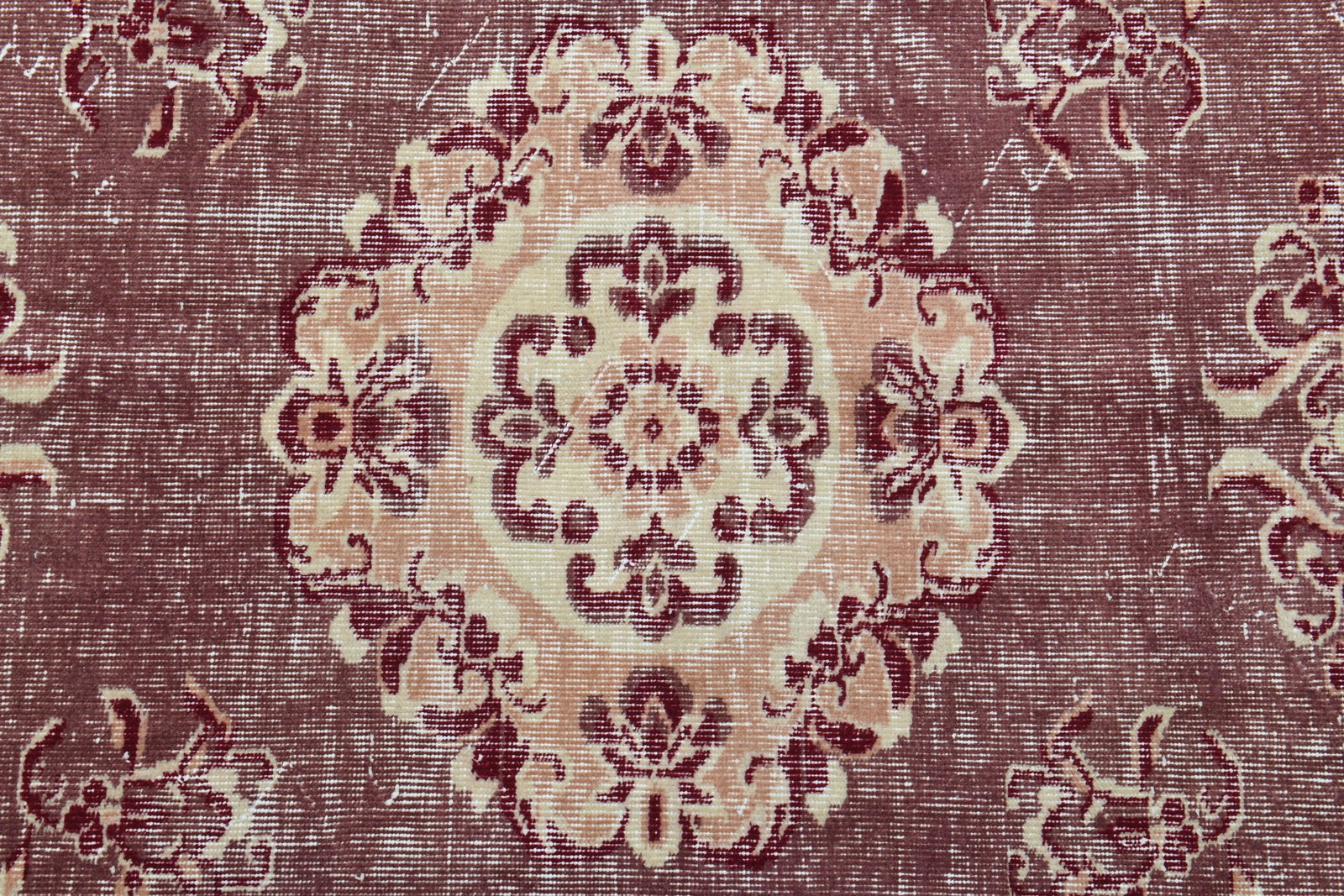 5'1x8'1 ft, PINK OUSHAK RUG - 9
