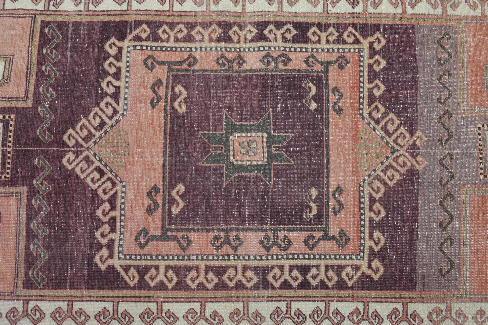 3'5x7'9 ft, PURPLE TURKISH RUG - 6