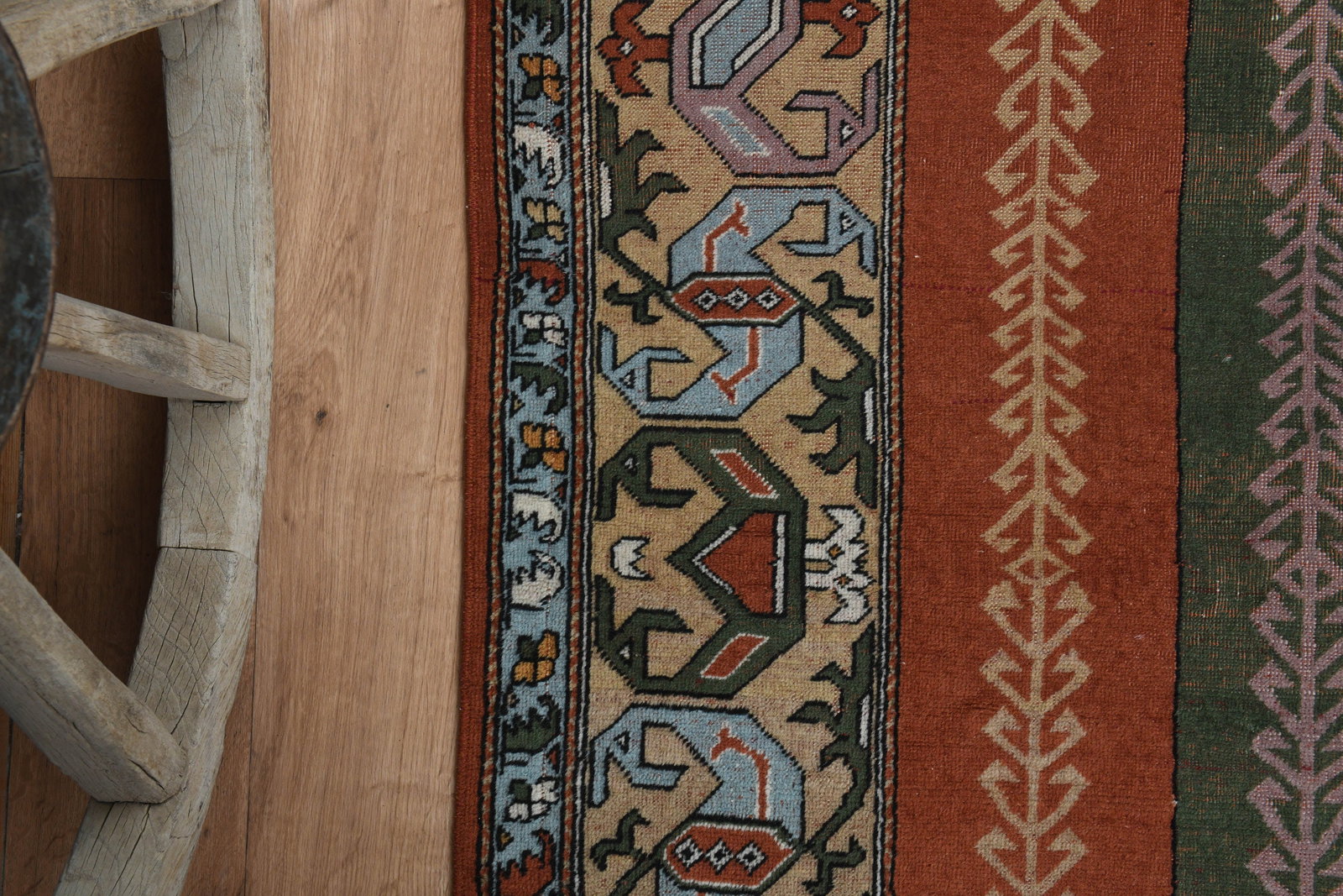 4x6'1 ft, TURKISH VINTAGE RUG - 2