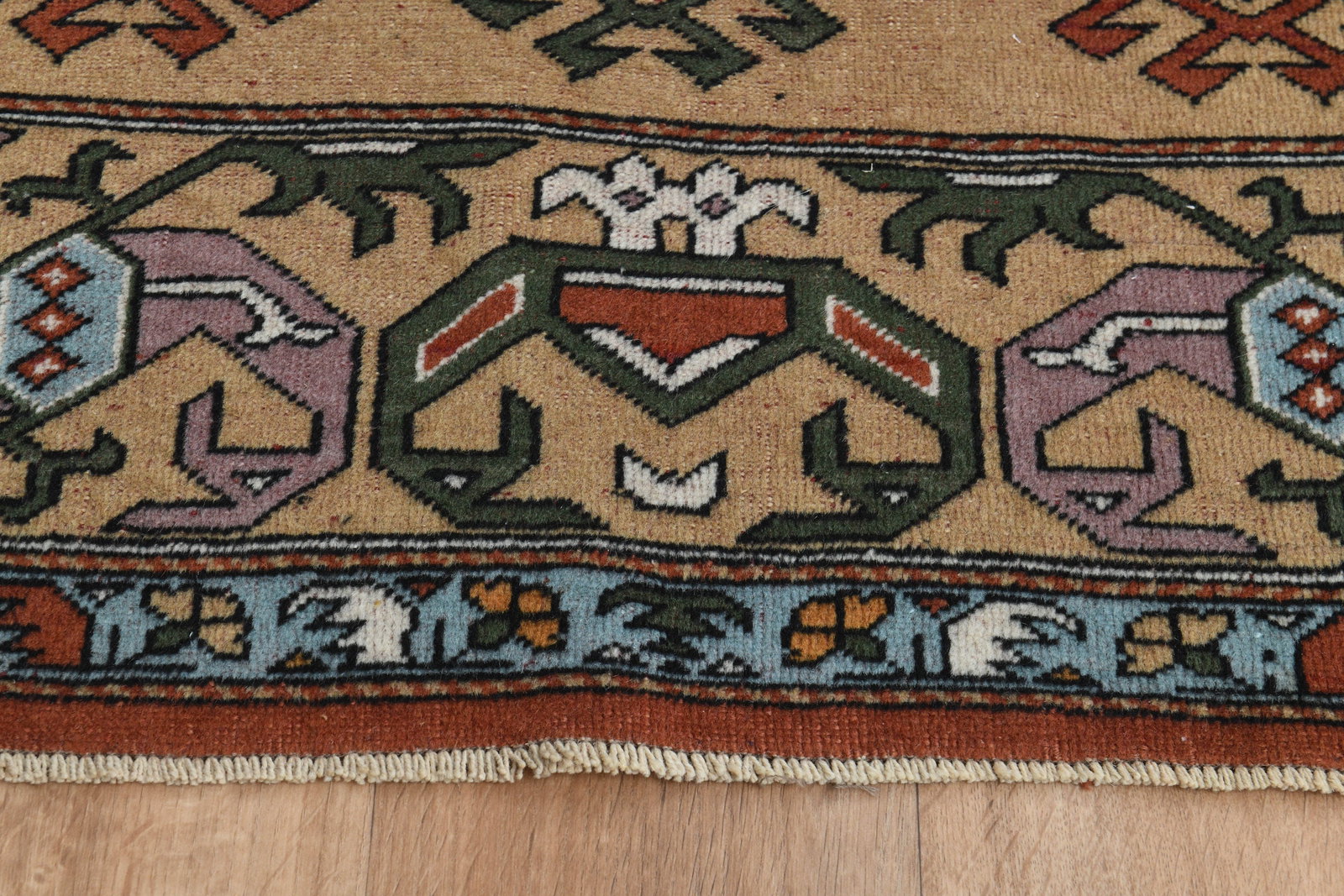 4x6'1 ft, TURKISH VINTAGE RUG - 8