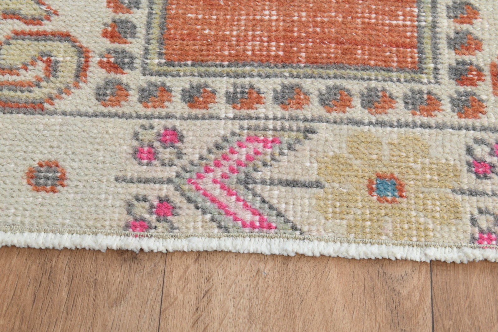 4'8x7 ft, ORIENTAL BOHEMIAN RUG - 5