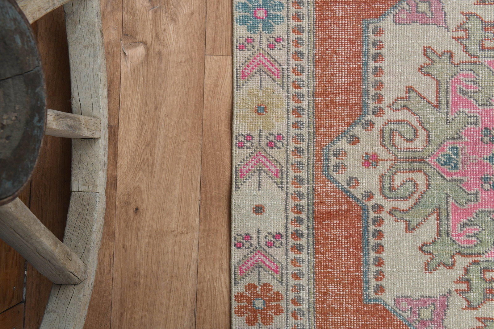 4'8x7 ft, ORIENTAL BOHEMIAN RUG - 8